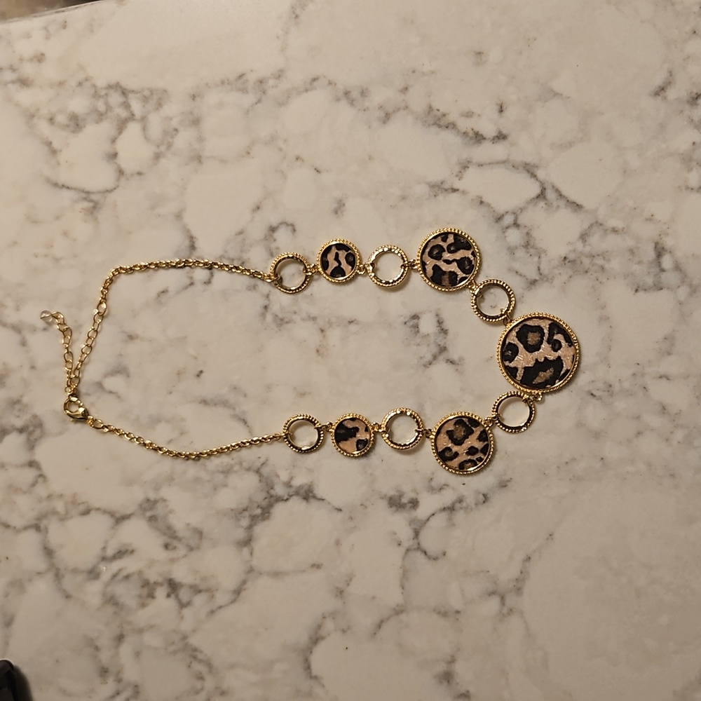 Leopard Print Necklace